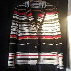 Tommy Hilfiger Multicolor Striped Blazer